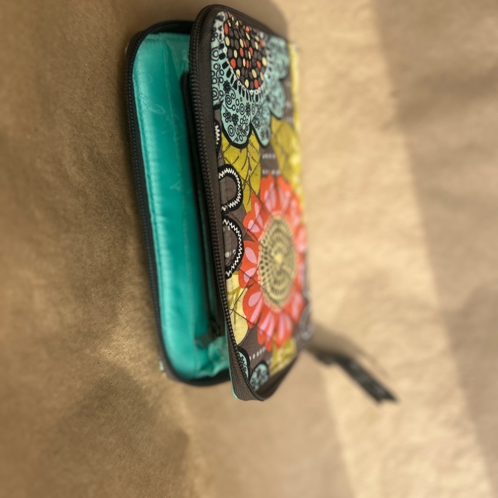 Vera Bradley Floral Patterned Long Wallet - Picture 3 of 4